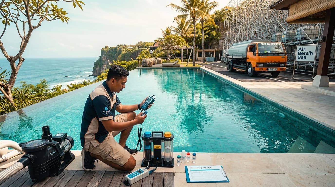 The Villa Owner’s Guide to Water Quality in Bali: From Brown Taps to Crystal Clear Pools