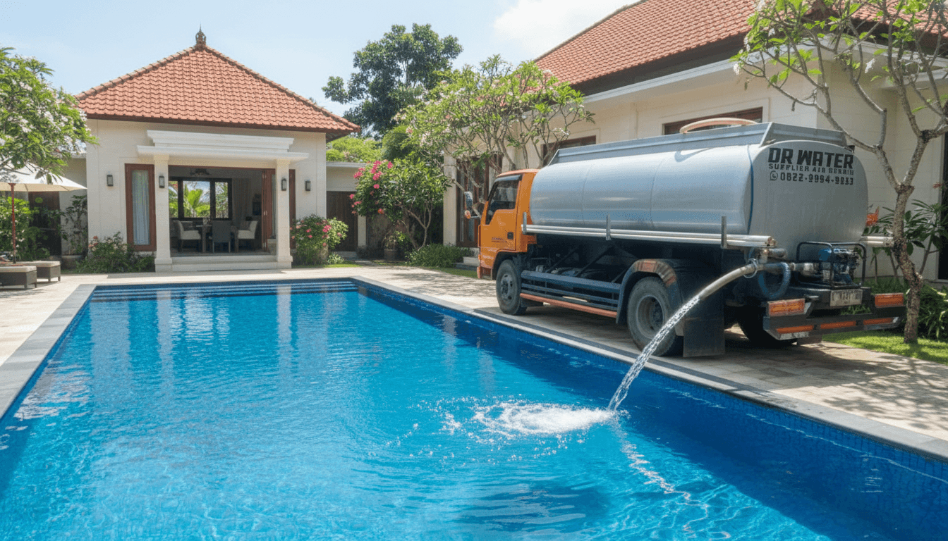 Professional Pool Filling Service vs PDAM Water: Which Is Better?