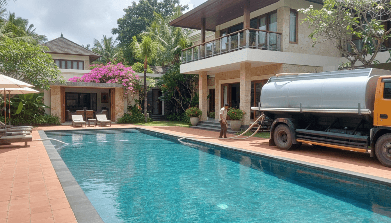 Pool Filling Service in Bali: Complete Guide for Villas, Hotels, and Private Pools
