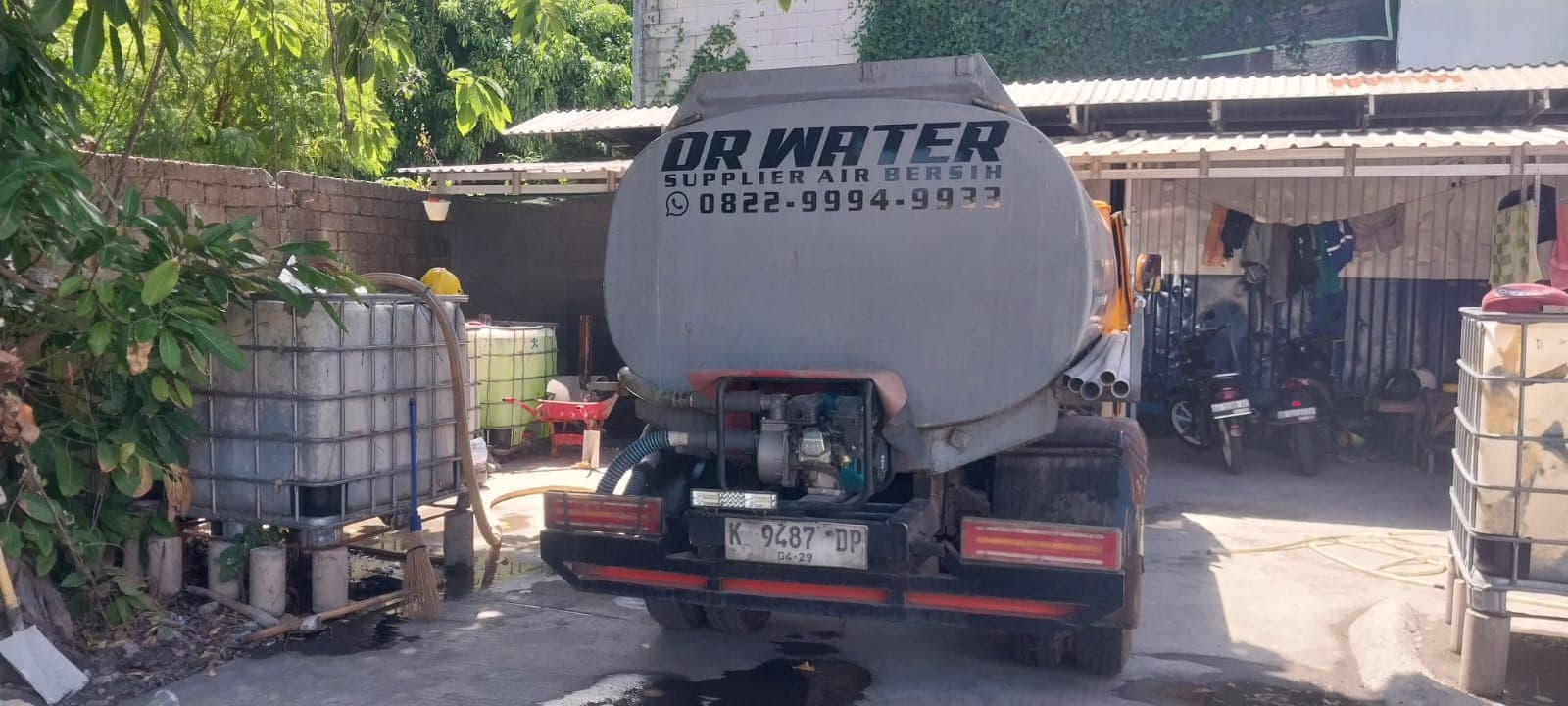 Solusi Air Bersih Darurat untuk Tank & Ground Tank di Bali