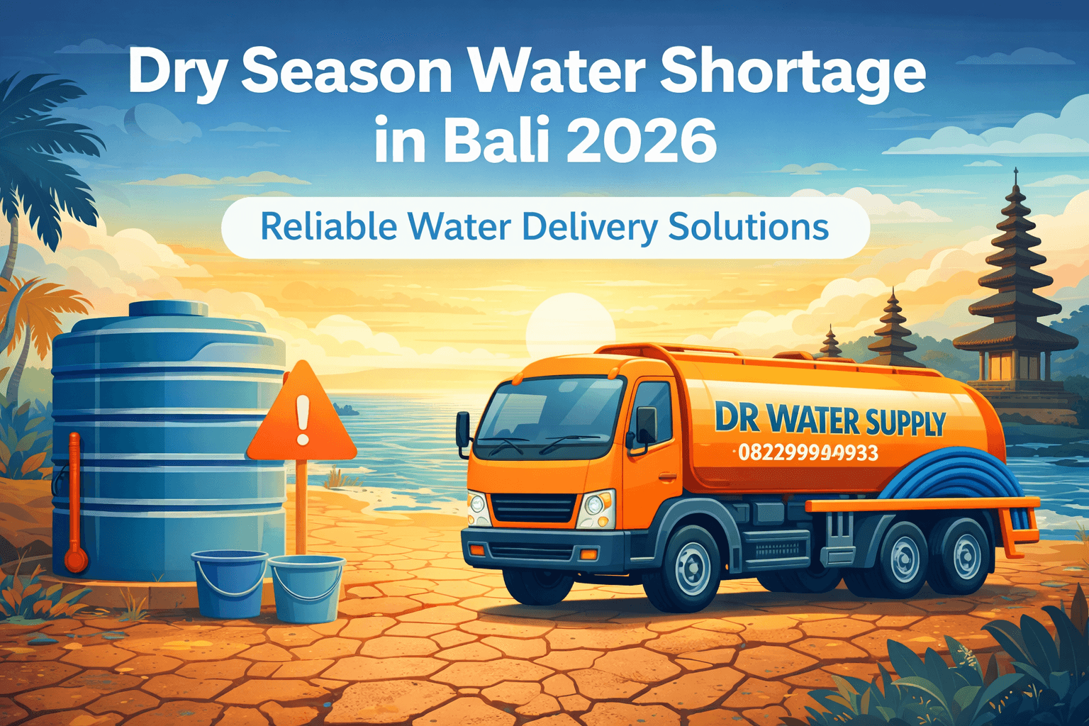 Dry Season Water Shortage in Bali: Causes, Risks & Smart Solutions (2026 Guide)