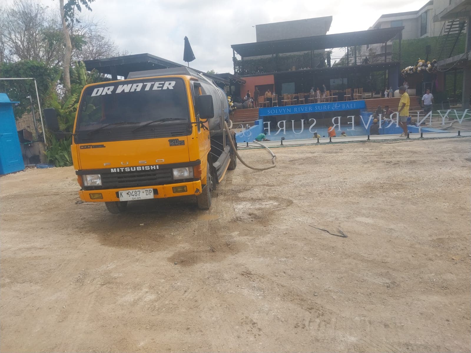 Case Study: How DR Water Supply Filled a Pandawa Residence Pool with 25 Trucks in Just One Day