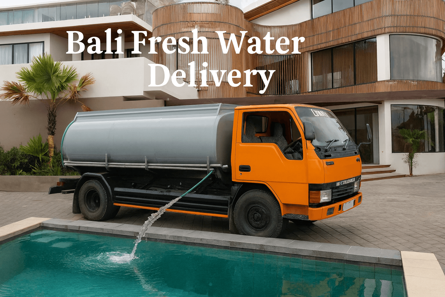 Bali Fresh Water Delivery for Pool Filling: What You Should Know