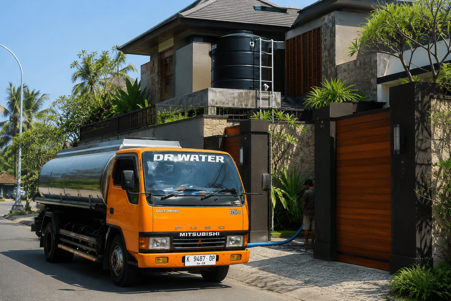 How Much Water Does a Bali Villa Really Need? A Practical Water Tank & Backup Supply Guide